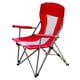 thumbnail image 1 of Silla de campamento portátil silla de campamento plegable de tela de Oxford silla de campamento de pesca al aire libre estante de Copa picnic rojo, 1 of 10