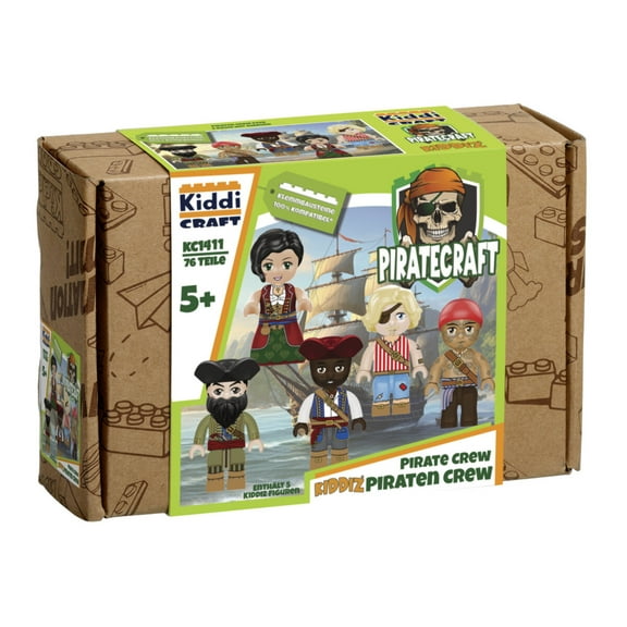 Kiddicraft KIDDIZ Figure Pack: Pirate Crew KC1411