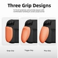 thumbnail image 4 of Skull & Co. NeoGrip Ergonomic Grip Hard Shell Protective Case with Replaceable Ergonomic Grip for Nintendo Switch 2 NS2 Game Console,Black, 4 of 6