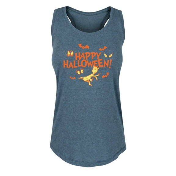 Dr. Seuss - Happy Halloween Eyes - Women's Racerback Tank Top