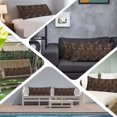 thumbnail image 6 of Japanese Style Body Pillow Covers 20"x54", Farmhouse Brown Cat House Trees Flowers Soft Brushed Microfiber Breathable Throw Pillow Covers, Decorative Pillowcase with Zipper for Couch Sofa Bedroom, 6 of 9