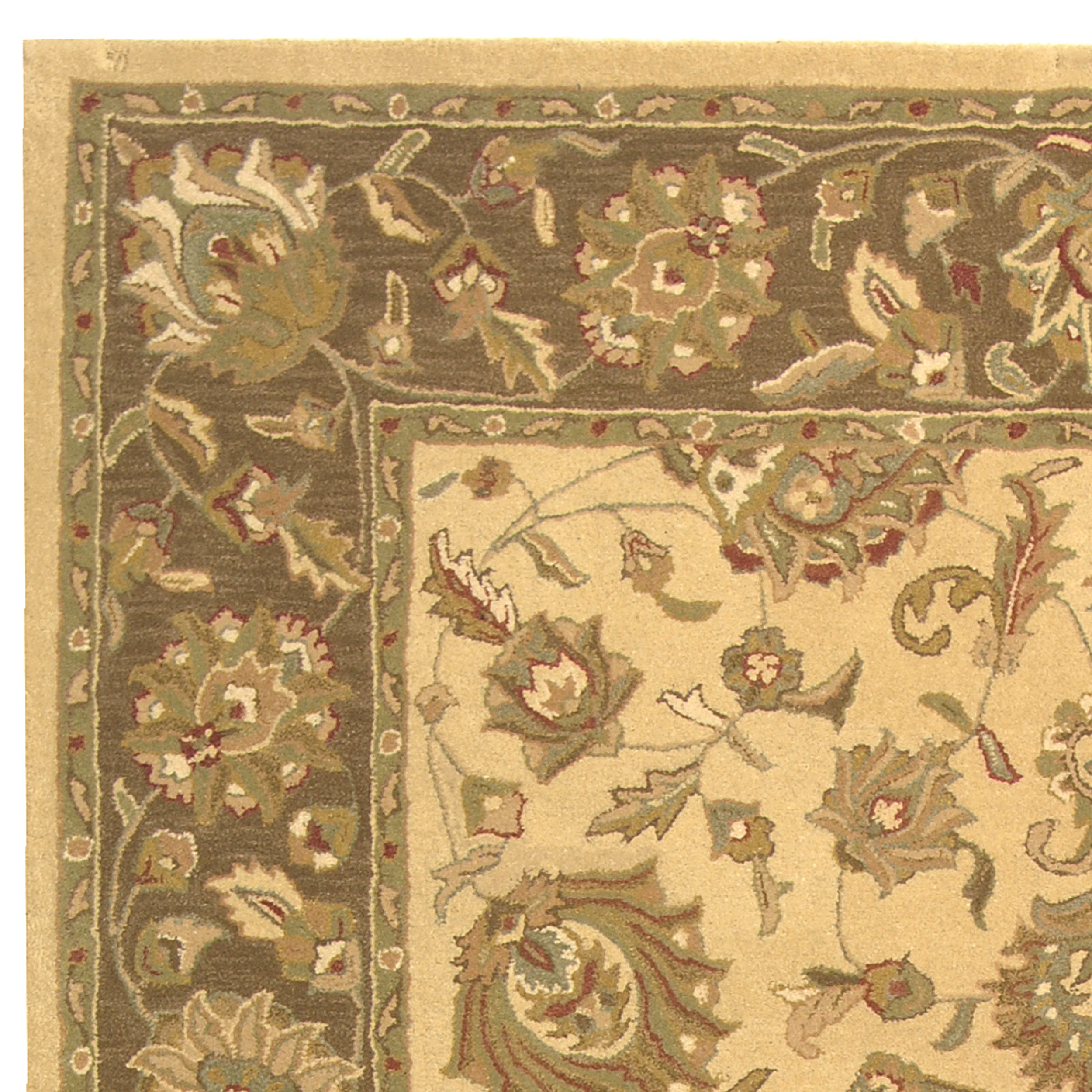 SAFAVIEH Heritage Regis Traditional Wool Area Rug, Ivory/Brown, 8'3" x 11' - image 2 of 4