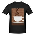 thumbnail image 4 of Bingfone Coffee Cafe Cup Men'S Loose Fit Short-Sleeve Pocket T-Shirt, 4 of 7