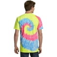 thumbnail image 3 of Port & Company ®  - Tie-Dye Tee. Pc147 M Neon Rainbow, 3 of 4