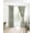 Green, variant on Red Abstract Blackout Curtains 39 Inches Long,Thermal Insualted Grommet Curtains & Drapes,Modern White Geometric Twisted Art Room Darking Curtains for Living Room Bedroom 2 Panels 27.5"W x39"L