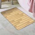thumbnail image 4 of LEHOZIHEQ Kitchen Rug, Anti Slip Computer Chair Mat, Wood Grain Office Chair Mats for Rolling Chairs, Heavy Duty Carpeted Protector Rug for Home Office 40*60cm, 4 of 6