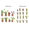 thumbnail image 2 of Riwesomey Imanes de nevera de plantas, decoración, pegatina para refrigerador, imán de nevera versátil Artesanía 8 Uds., 2 of 6