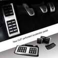 thumbnail image 3 of Sidaley Pedal de freno de aceleradores de repuesto confiable, color negro, para una fácil instalación, reposapiés, 3x Automoción decorativa y accesorios, 3 of 6
