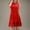 Red, variant on Gspmoly Dresses for Women Plus Size, Fashion Women Summer Casual Solid Round-Neck Sleeveless Mini Dress Wedding Dresses for Women Deals