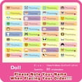 thumbnail image 1 of Pegatinas personalizadas impermeables con nombre hebreo, etiqueta personalizada para niños, etiqueta de botella de agua con nombres, etiqueta de papelería escolar para estudiantes, 1 of 4