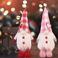 thumbnail image 4 of Tarmeek Valentines Day Plush Gnome Decorations, Mr & Mrs Doll Scandinavian Gnomes Holds Rose Valentine Decor for Home Indoor Table Party Supplies, Valentines Presents Gifts for Kids Him Her, 4 of 7