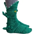 thumbnail image 1 of Muyoka Calcetines de cocodrilo Calcetines divertidos Tejidos Calcetines de zapatillas de animales lindos Calcetines suaves de invierno Calcetines de piso de dibujos animados Calcetines para dormir en Muyoka Hogar, 1 of 6