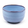 thumbnail image 2 of BambooMN Brand - Matcha Ceramic Set - Matcha Bowl and Whisk Holder - 2 Sets - Shimmering Blue, 2 of 5