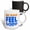 Multicolor, variant on 3drose, Image of Words Be Kind Feel Good, 15oz Two-tone Yellow Mug