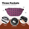 thumbnail image 4 of Naloa Leopard Print Print Running Belts for Men Women,Running Fanny Pack with 2-Zipper Pockets,Waterproof Waist Pack for Travel Hiking Running Outdoor Sports, 4 of 8