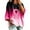 14# Light pink, variant on Breast Cancer Sweatshirts Comfort Fall Oversized Hoodies For Women 3/4 Sleeve Pink Ribbon Sweatshirt Comfort Cute Pullover Hoodie Loose Fitting October Crewneck Sweaters