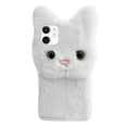 thumbnail image 1 of Funda protectora elegante con diseño de gato de peluche para iPhone 11, 1 of 6