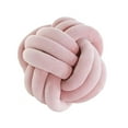 thumbnail image 2 of Plush Knot Ball Pillow for Home Decoration -Black, 2 of 5