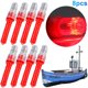 thumbnail image 1 of Lámpara Baliza LED Luces Camping Impermeables Plástico para Artes Pesca () Rojo, 1 of 5