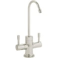 thumbnail image 6 of Westbrass Contemporary 10" 2-Handle Hot and Cold Water Dispenser Faucet with Digital Heating Tank, Polished Nickel, 6 of 10