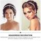 thumbnail image 5 of KAKOWELY Tiara de cristal brillante, diadema nupcial, diadema con diamantes de imitación, 5 of 5