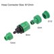 thumbnail image 2 of Conector de grifo de manguera G1/2 rosca hembra, accesorio de boquilla de grifo para manguera de diámetro interior de 8 mm 2 piezas, 2 of 4