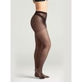 thumbnail image 2 of On the Go Women's Day Sheer Pantyhose (1 Pair Pack, Off Black, Size B), 2 of 4