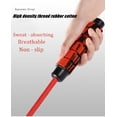 thumbnail image 4 of Weighted Cotton Rope Workout Heavy Jump Rope, Adjustable Skipping Rope with Ball Bearing Non-Slip Plastic Handle for Training Cardio Endurance Fitness Exercise, 4 of 5