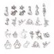 thumbnail image 1 of 51 colgantes de aleación estilo tibetano con forma de gato para hacer bisutería. Adornos metálicos para mujer. Ideales para crear collares, pulseras y pendientes., 1 of 4