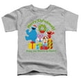 thumbnail image 2 of Sesame Street Merry Christmas, From Our Street To Yours Kids T Shirt (4) for Toddler Boys and Girls, Athletic Heather, 2 of 3