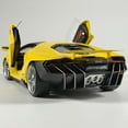 thumbnail image 2 of 1:18 Scale Centenario LP770-4 Super Racing Car Alloy Metal Diecast Model Hight Siomulation Sound And Light Trendy Gift For Boys Yellow Box, 2 of 6