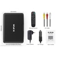 thumbnail image 2 of 17.5" Portable DVD Player with 15.6" Large HD Screen, 6 Hours Rechargeable Battery, Support USB/SD Card/Sync TV and Multiple Disc Formats, High Volum, 2 of 9