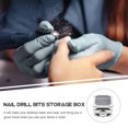 thumbnail image 4 of Nail Drill Bits Storage Box Sturdy Acrylic Manicure Grinding Head Display Box, 4 of 6