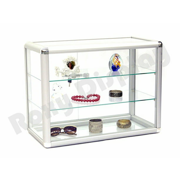 Glass Countertop Display Case Store Fixture Showcase Sc Kdtop