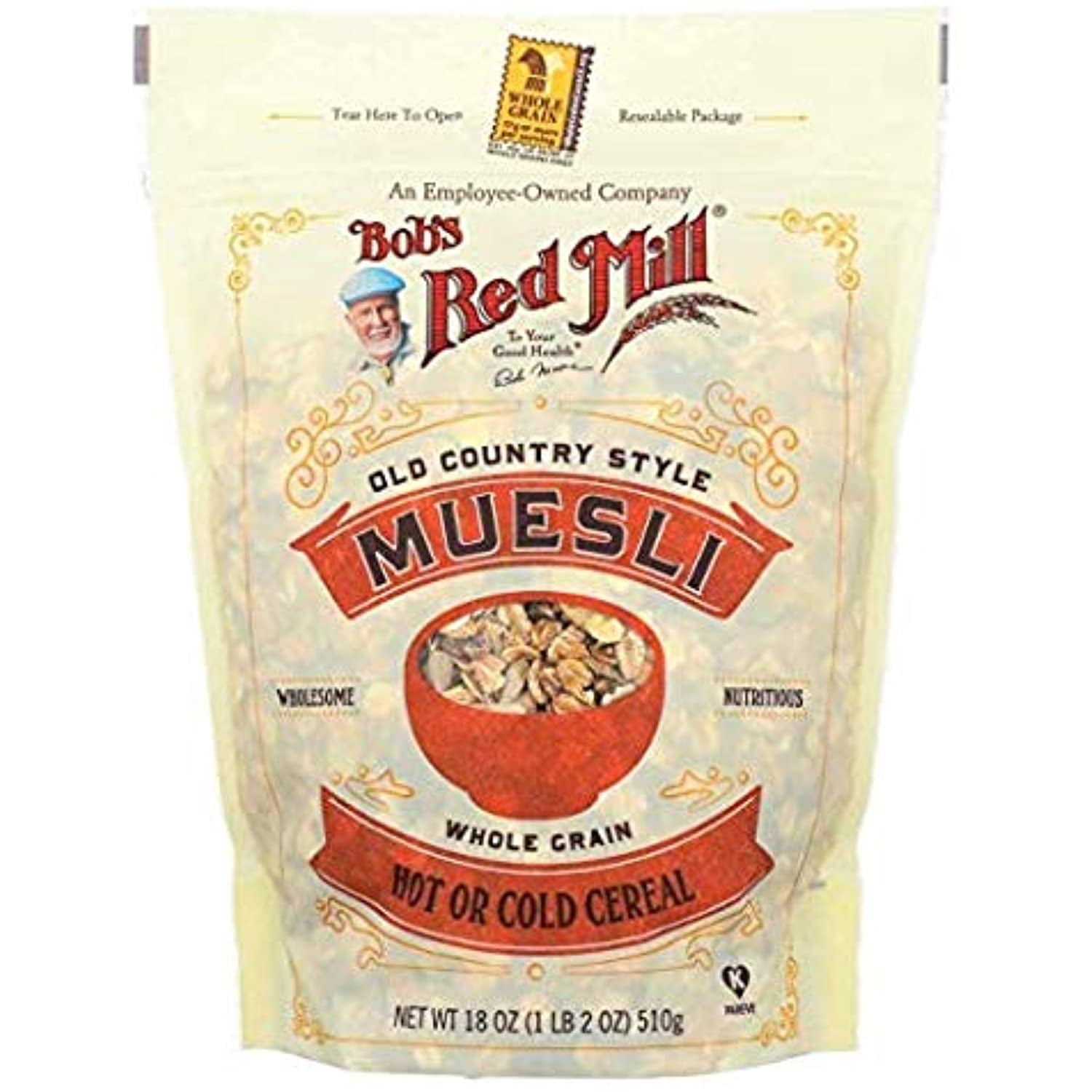 Bobs Red Mill Cereal Muesli, 4 18Ounce Bags ( Value Bulk MultiPack