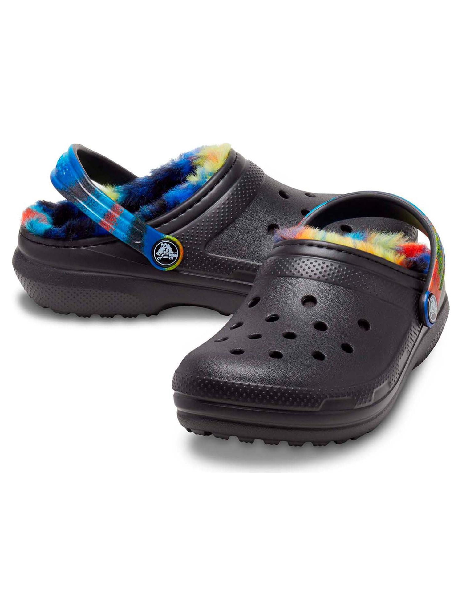 Crocs Kids Classic Lined Spray Dye Clog, Sizes 11-5