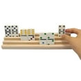thumbnail image 3 of Premium Domino Racks/Trays Set of 4 - Tile Holders for Mexican Train, Chickenfoot and Other Domino Games, 3 of 8