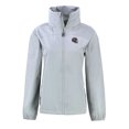 thumbnail image 2 of Women's Cutter & Buck Gray Tampa Bay Buccaneers Helmet Charter Eco Recycled Full-Zip Jacket, 2 of 3