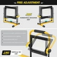 thumbnail image 7 of IJIL 21000 Lumen Work Lights with Stand, Foldable Tripod Stand Waterproof LED Lamp for Outdoor Indoor(3PACK), 7 of 7