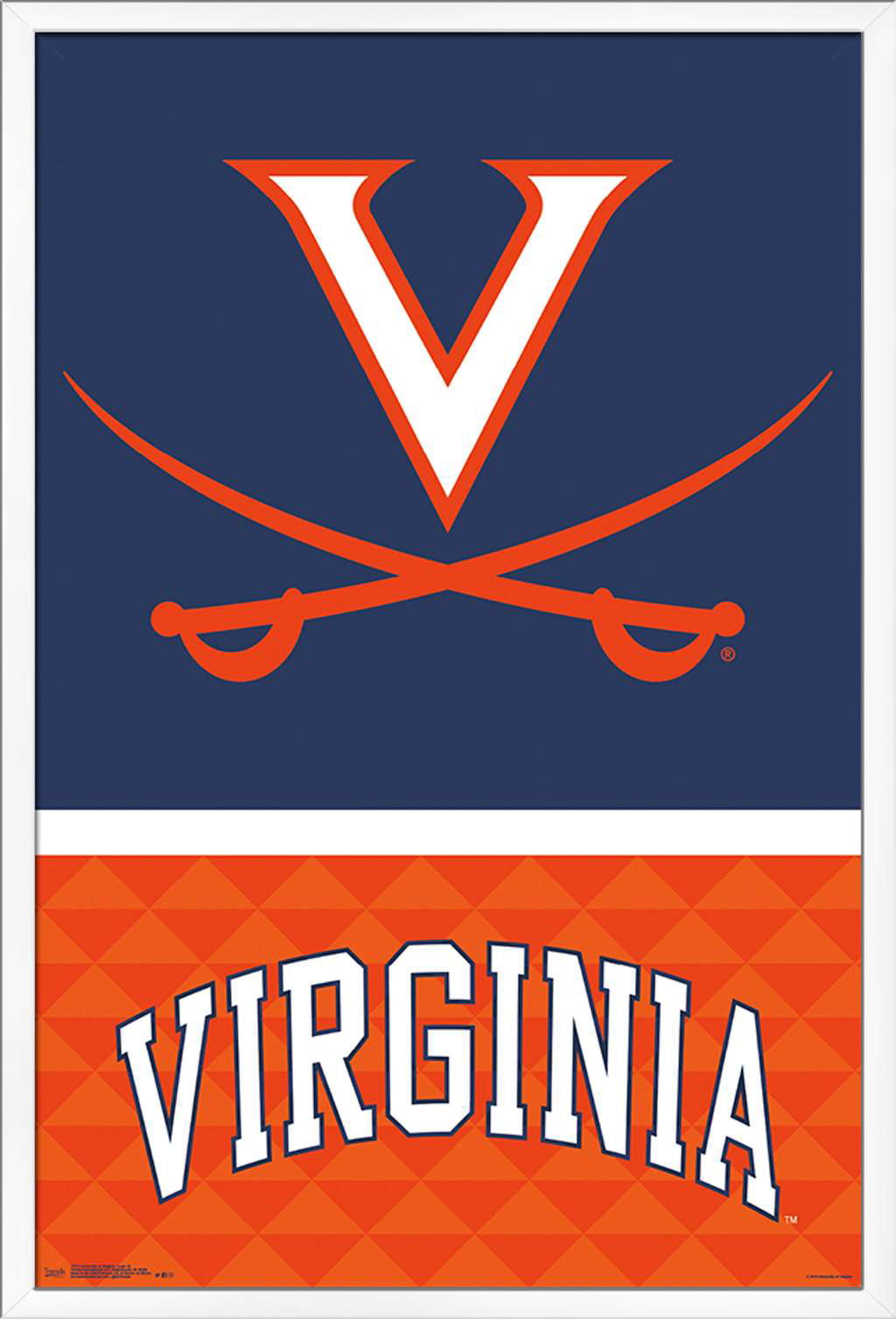 Collegiate - University of Virginia Cavaliers - Logo Poster - Walmart