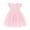 Pink(Three), variant on Bagilaanoe Toddler Baby Girl Birthday Dress Letters Embroidery Fly Sleeve A-line Princess Dresses 18M 24M 3T 4T Kid Patchwork Tulle Skirt
