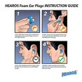 thumbnail image 4 of HEAROS Bouchons d'Oreilles Protection Xtreme, 200 Paires, 4 of 5