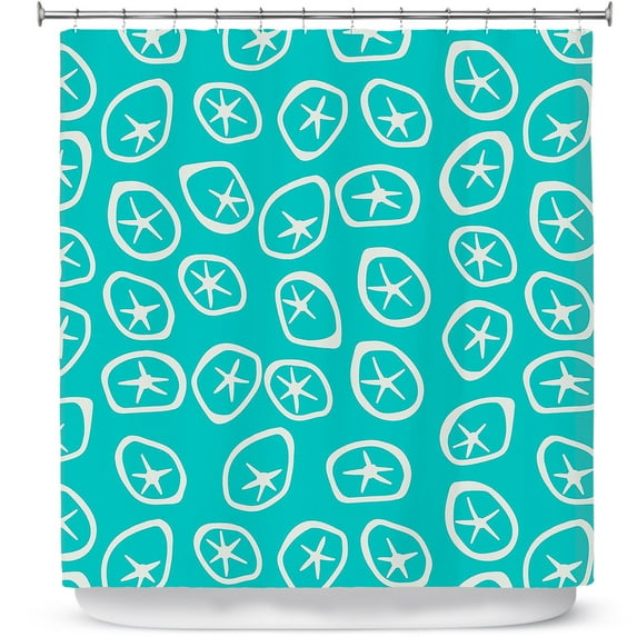 Shower Curtains 70" x 73" from DiaNoche Designs by Olive Smith - Ciorcail IV