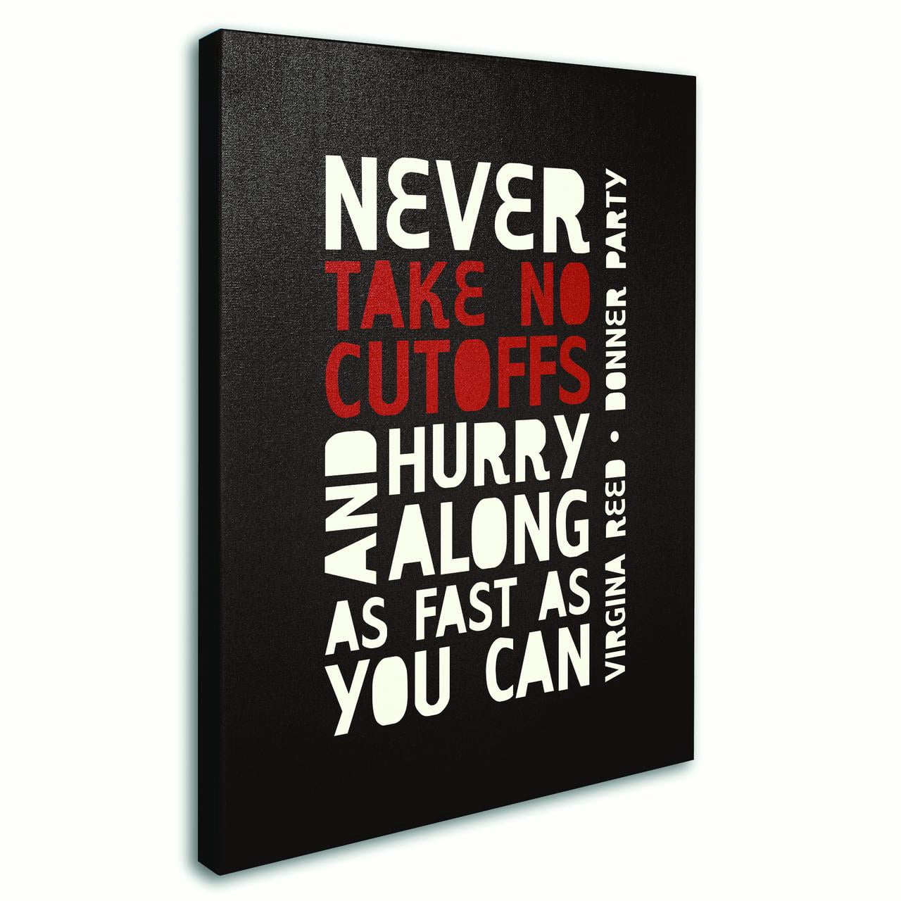 Trademark Fine Art "Donner Party II" Canvas Art by Megan Romo
