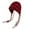 Wine, variant on Women Crochet Slouchy Beanie Hat Handmade Knit Summer Skull Cap Hollow Hook Flower Tassel Ear Protection Strap Hat Wine