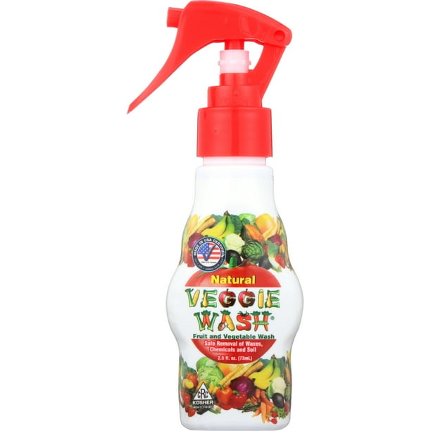 Fruit & Vegetable Wash Spray, 2.5 fl oz, 1 Pack