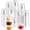HF-ZLB-1OZ-500, variant on 400 sets 2 oz Disposable Plastic Portion Cups with , Sturdy Jello Shot Cups, Souffle Cups, Clear Plastic Containers with for Salad Dressing,Condiment and Dipping Sauce