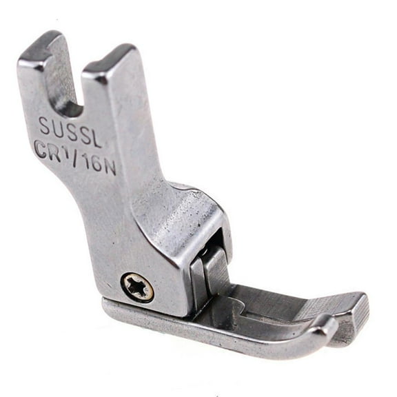 AOOOWER Heavy Duty Presser Foot Sewing Machine Flat Car Presser Foot for Low Shank Machine Household/Industrial Sewing Machine