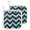 Blue, variant on Abstract Pink Pot Holders for Kitchen Heatproof Potholder, 2 Pack Geometric Zigzag Waves Bohemian Stripes Hot Pads Multipurpose Oven Pads Terry Cloth Potholders Trivet for Cooking and Baking