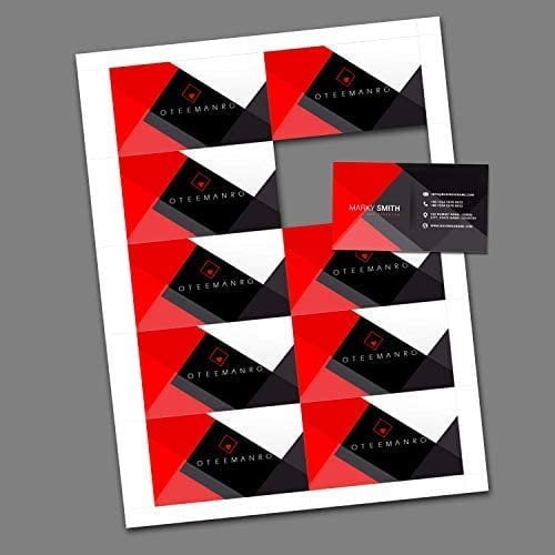 1000 Blank Business Card Templates